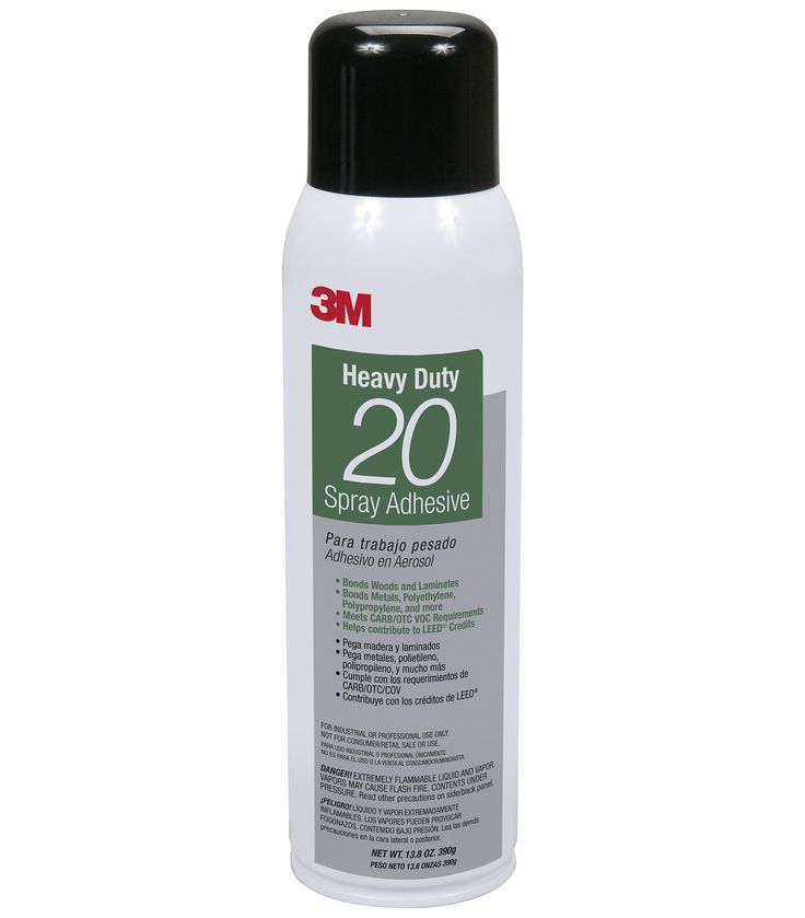 3M Heavy Duty 20 Spray Adhesive - Best Fast Tack Spray Adhesive