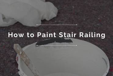 How to Paint Stair Railing